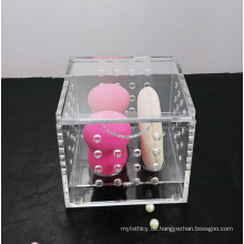 Lipstick Blender Schwamm Puff Handgefertigte Kosmetik Storage Holder Case